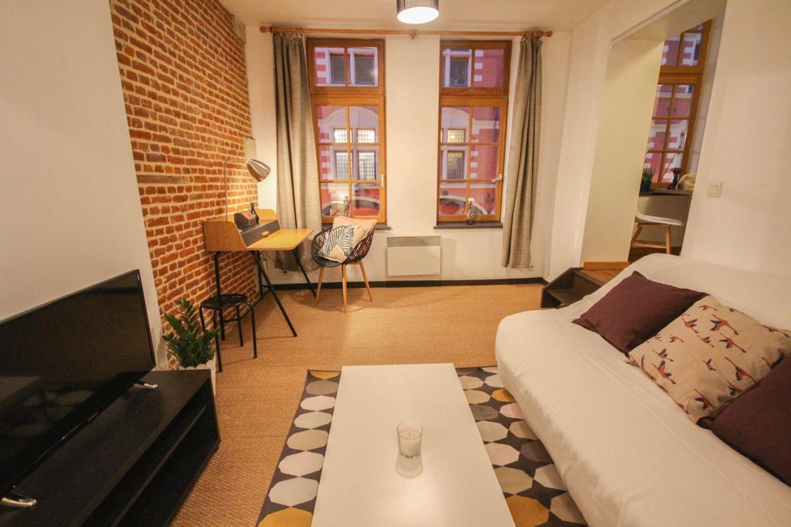 One Bedroom Equipped In Old Lille Dış mekan fotoğraf